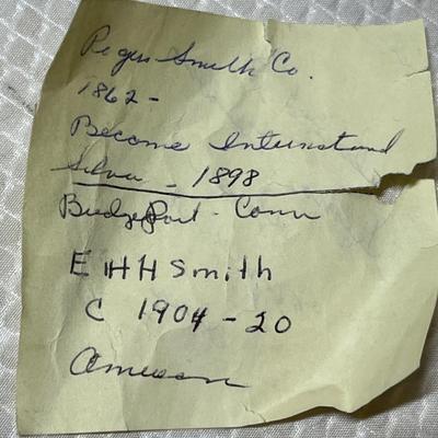 Lot 394 Silver Plate forks