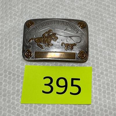 Lot 395 Rodeo Calf Roping Buckle award