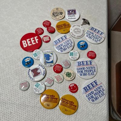 Lot 407 Beef Buttons Ag Buttons