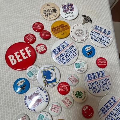Lot 407 Beef Buttons Ag Buttons