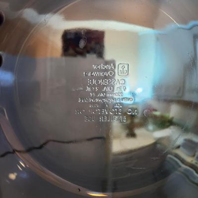 Lot of Blue Glass cookware Anchor Hocking Pyrex