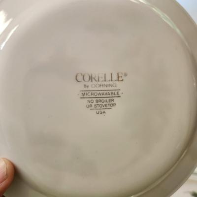Lot of Corning Corelle Plates, Bowls, Serving dishes, Cups