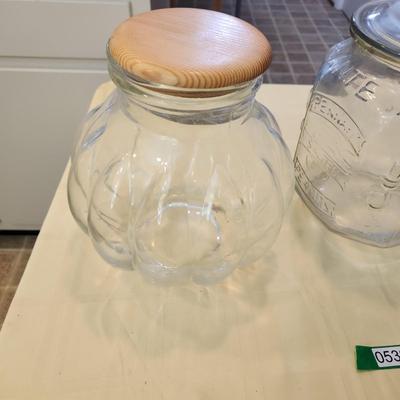 Lot of Cookie Jars & Milk Bottle