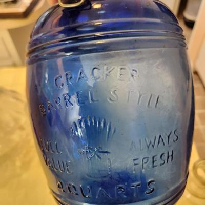 Lot of Cookie Jars & Milk Bottle