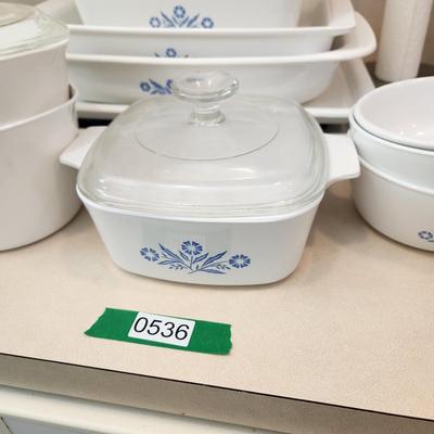 Large Collection of Corning Ware , Coffee Pots , Platter, Dishes