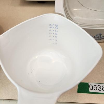 Lot of Corning Ware Bowls, Dishes, Hot Plates,