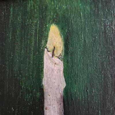 Original Candle Painting