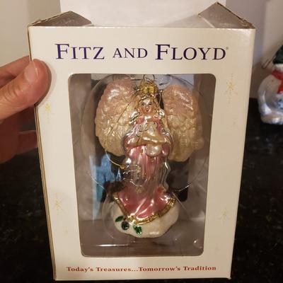 Fitz and Floyd Christmas Ornaments (LLR-KD)
