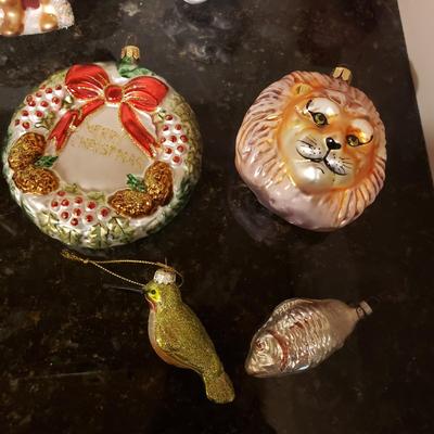 Fitz and Floyd Christmas Ornaments (LLR-KD)