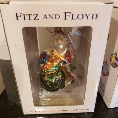 Fitz and Floyd Christmas Ornaments (LLR-KD)