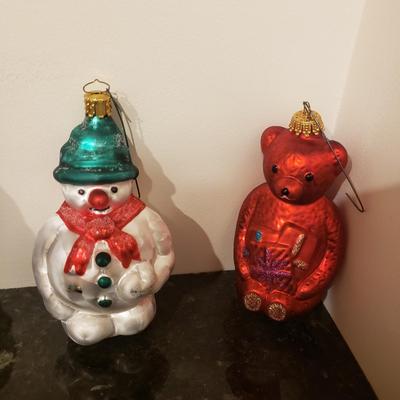 Fitz and Floyd Christmas Ornaments (LLR-KD)