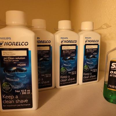 Shaving, soap and misc bathroom items unopened