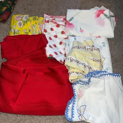 Assorted fabrics