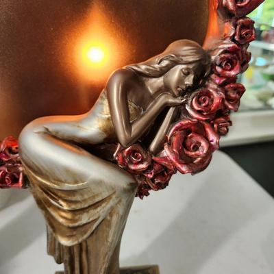 Art Deco Style Table Lamp 18"