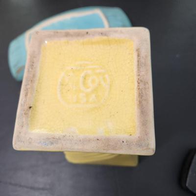 4 Pieces of Vintage Pottery McCoy