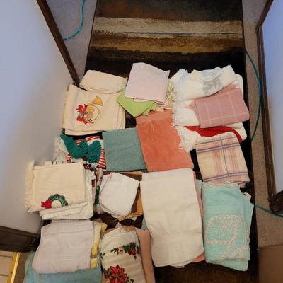 Lot of hand towels, great shape some seasonal