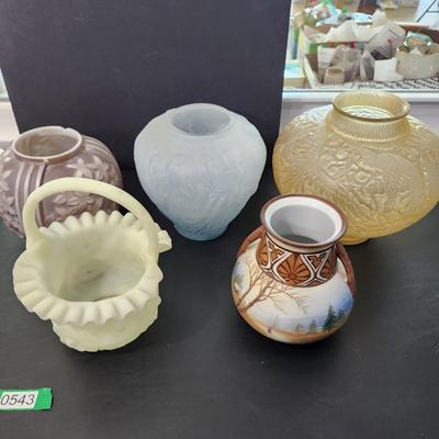 Lot of 5 Vases Nippon