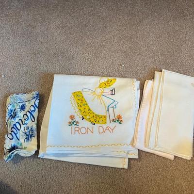 Assorted table cloths