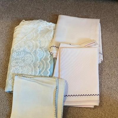Assorted table cloths
