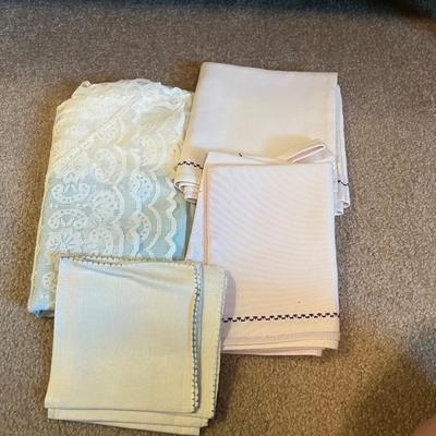 Assorted table cloths