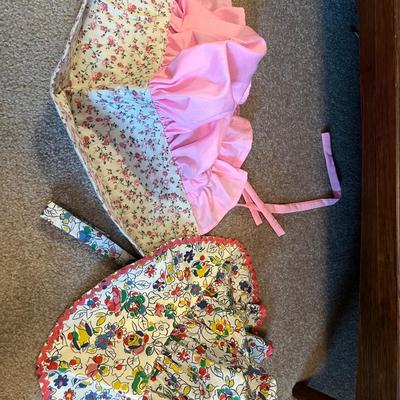 Vintage bonnet and apron