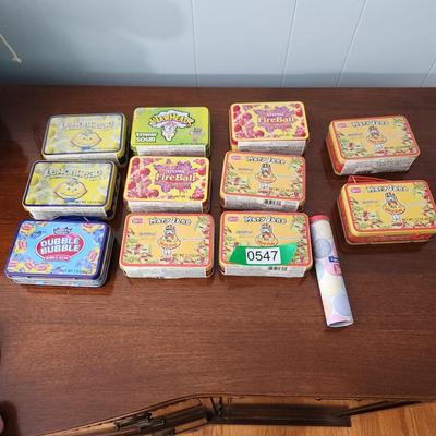 lot of Mini Candy Lunchboxes Mary Jane Fireball, Warheads