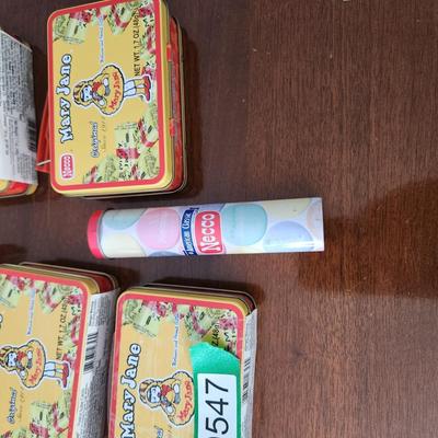 lot of Mini Candy Lunchboxes Mary Jane Fireball, Warheads