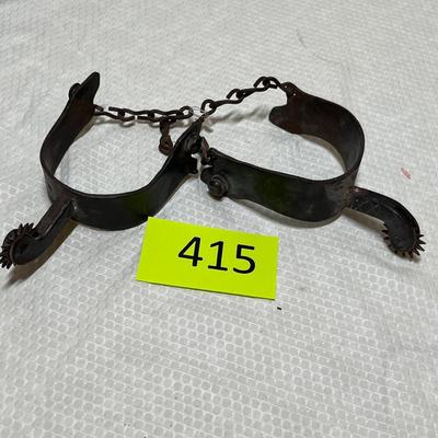 Lot 415 Manly old spurs