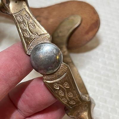 Lot 416 Vintage parade spurs