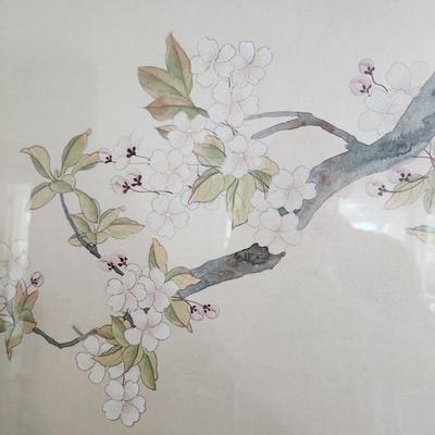 Watercolor on Silk 40"x29"