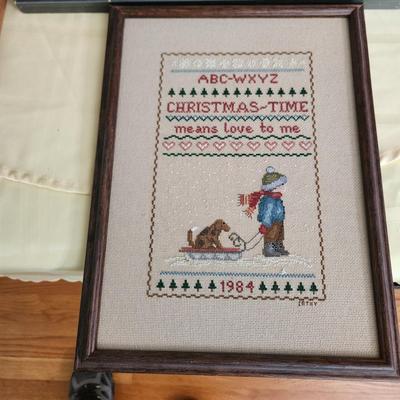 lot of 8 Pieces of Wall Art Girl Scouts