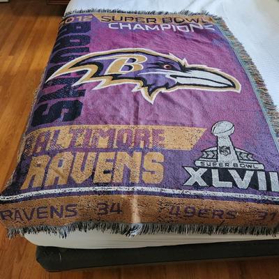 Oriole Park Camden Yards Ravens Super bowl 47 Blankets Rug Throws