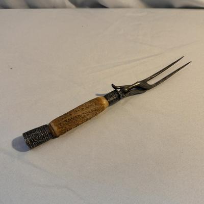 Mother of Pearl Serving Utensils and Antler Carving Set (K-DZ)