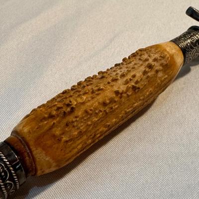 Mother of Pearl Serving Utensils and Antler Carving Set (K-DZ)