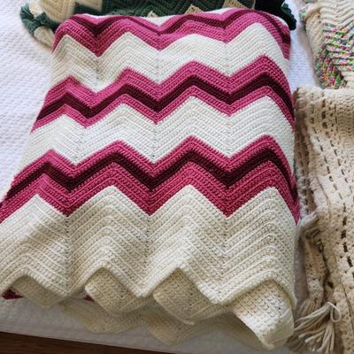 Lot of 8 Coverlets