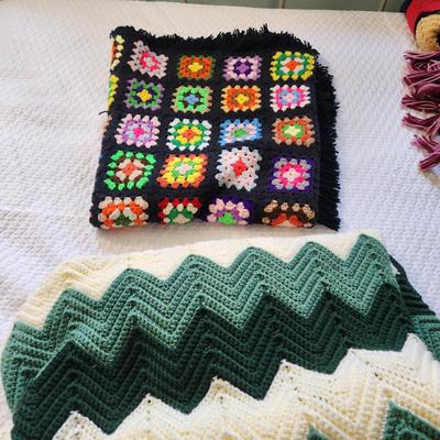 Lot of 8 Coverlets