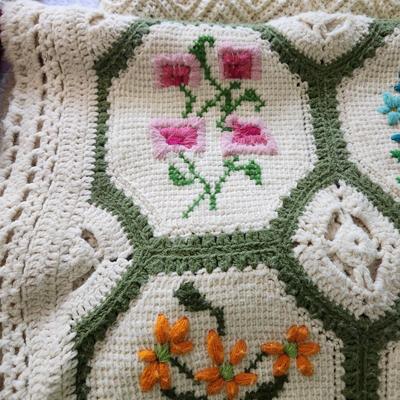 Lot of 8 Coverlets