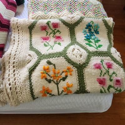 Lot of 8 Coverlets