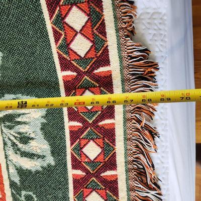 Pumpkin Seeds The Good Earth Coverlet Throw Blanket