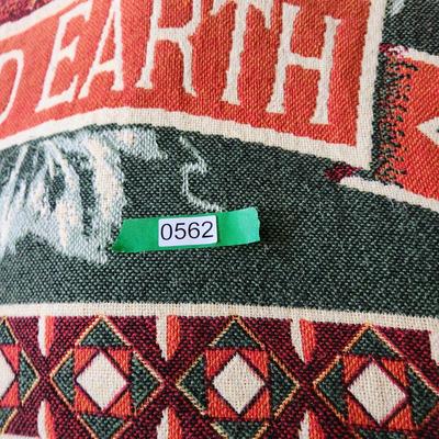Pumpkin Seeds The Good Earth Coverlet Throw Blanket