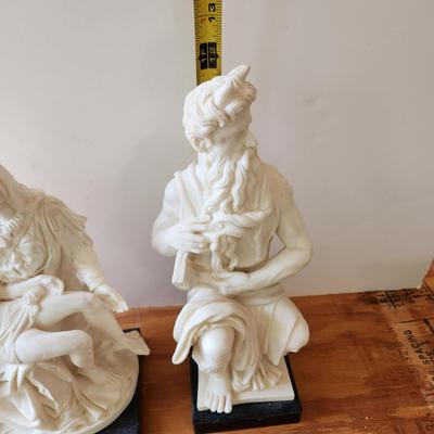 2 Made in Italy Sculptor G. Ruggeri Moses Madonna Pieta