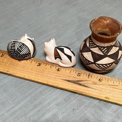 Lot 428 Acoma Pottery lot