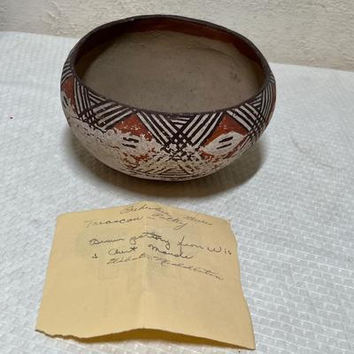 Lot 429 Native American bowl
