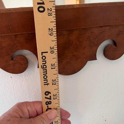 Lot 435 Great Antique Mirror