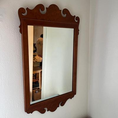 Lot 435 Great Antique Mirror