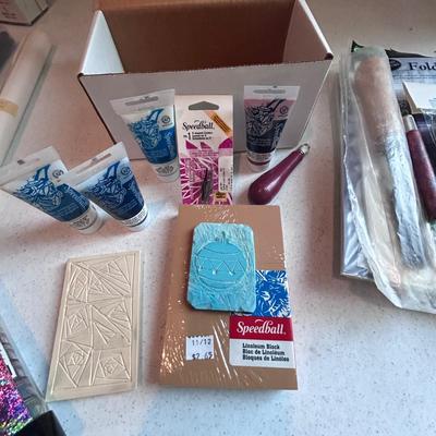 Print Making, Stamps, Stencils and More (2R-BB)