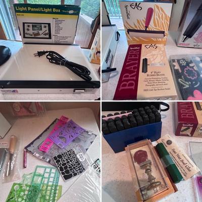 Print Making, Stamps, Stencils and More (2R-BB)