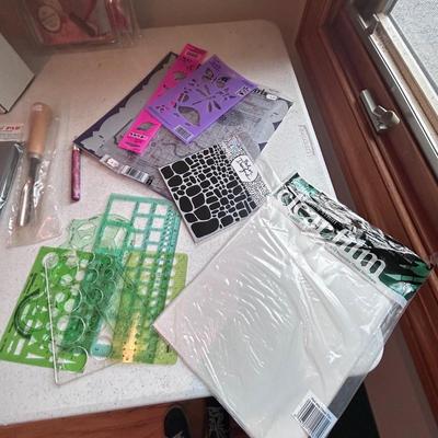 Print Making, Stamps, Stencils and More (2R-BB)