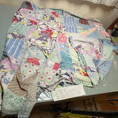 Lot 439 Antique quilt
