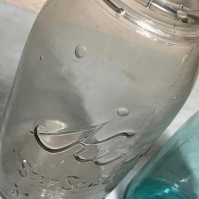 Lot 447 Ball Fruit jars